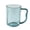 Blue #y68, variant on BiFandian Colored Transparent Thickened Plastic Bathroom Mug, Curved Ergonomic Handle Mouthwash Cup, Multi Tone Household Toothbrush Cup for Bathroom Vanity Daily Washing Use