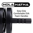 thumbnail image 4 of Open Box HolaHatha Fitness Abdominal Core Toner Workout Double Ab Roller Wheel, 4 of 7