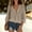 Coffee, variant on Womens Boho Lace Up V Neck Blouse Cute Ruffle 3/4 Sleeve Tops Flowy Beach Vacation Shirts Fall Fashion Going Out Clothing
