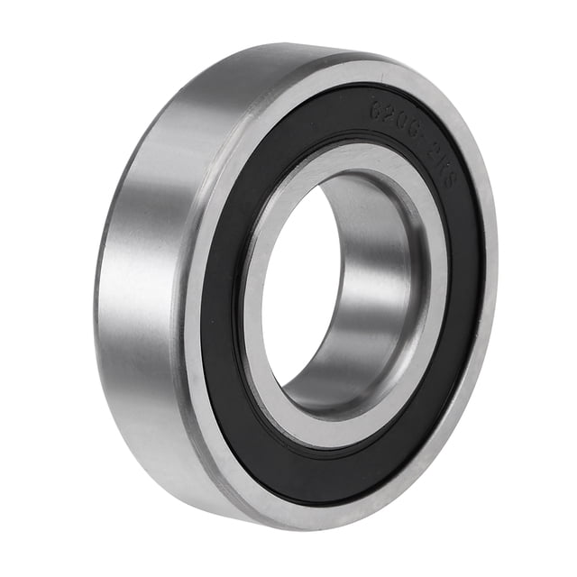 Rodamientos de bolas de surco profundo Uxcell, doble sellado, acero cromado ABEC-3 Z1 30mmx62mmx16mm