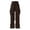 1-Brown660, variant on Toddler Boys Solid Cargo Pants Elastic Waist Straight Fit Sporty Streetwear Lightweight Trousers,Army Green