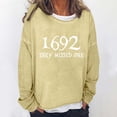 thumbnail image 2 of Dyegold Sweatshirts For Women Teen Girls Dressy Casual Pullover Tops Fall Sweater Football Sweatshirts For Women Business Casual Oversized ​Halloween ​Fall Clothes ​Get It Today, 2 of 5
