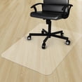 thumbnail image 1 of Azadx Office Chair Mat for Hard Floors 36 X 48, Clear PVC Hardwood Floor Mat, Durable Plastic Floor Protector for Home and Office use (36" X 48" Rectangle), 1 of 4