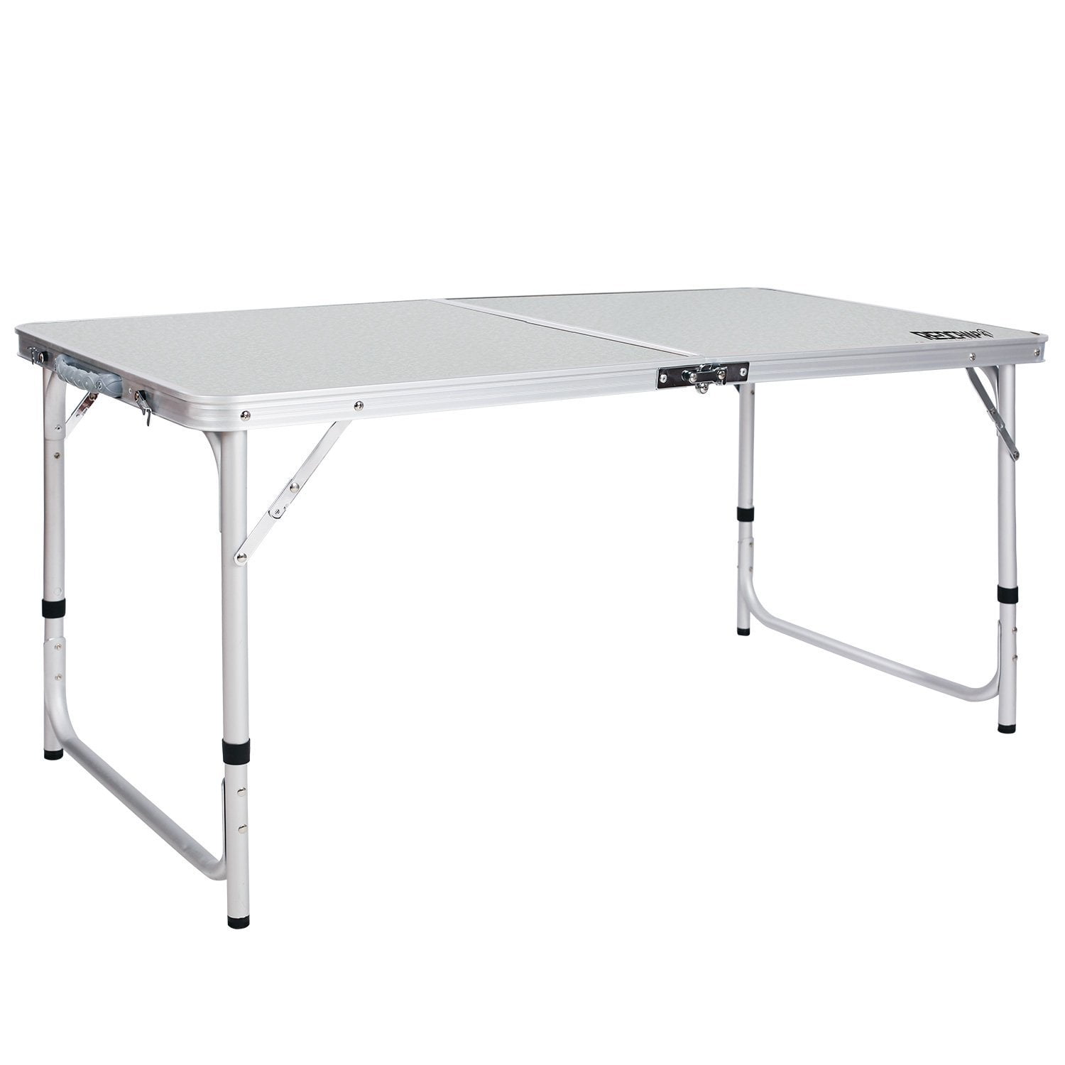 Low Profile Lightweight Resin Camping Table White 40 x 52 x 37cm Free Shipping 