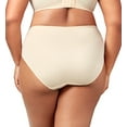 thumbnail image 2 of Women's Elila 3918 Swiss Embroidery Microfiber Panty (Nude 3X), 2 of 3