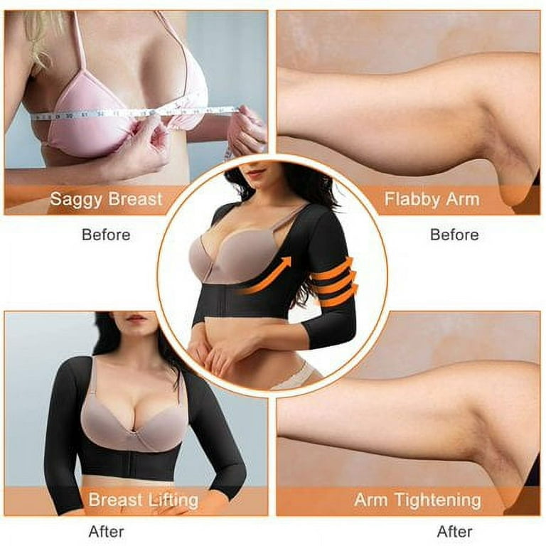 Upper Arm Shaper For Women Post-surgical Tops Arm Compression Sleeves  Slimming Shapewear Humpback Posture Corrector Body Shapers - Shapers -  AliExpress