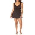 thumbnail image 3 of Anne Cole Signature Womens Plus Size Live In Color Underwire Swim Dress Style-19PD60601, 3 of 3