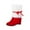 White, variant on Winter Boots for Women Trendy Holiday Christmas Shoes for Women Casual Round Toe Mid Calf Women Footwear 5.5
