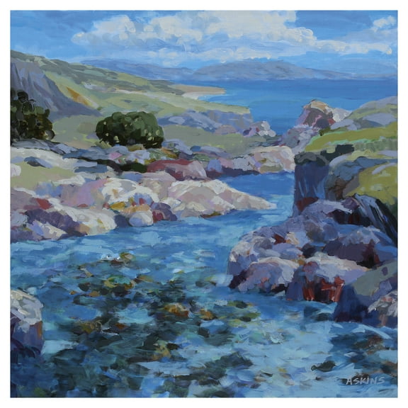 Inlet by Julian Askins Canvas Art Print