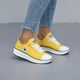thumbnail image 3 of Zapatos de lona con plataforma para mujer, zapatillas con cordones y punta redonda de color sólido, zapatos bajos casuales, 3 of 4