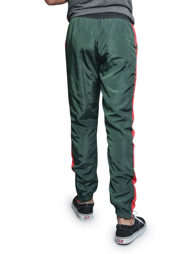 G-Style USA Men's Joggers Wind Drawstring Striped Athletic