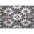 thumbnail image 2 of Addison Rugs Mayfield Premium Machine Washable Transitional Aztec Graphite Rectangle Rug, 1'8" x 2'6", 2 of 6