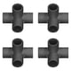 thumbnail image 1 of Tubería De PVC, 10 Piezas Conector De Tubería De Plástico De PVC Accesorios De Tubería De PVC De 6 Vías Conectores De Tubería De PVC Accesorios De Codo De Esquina De Tubería, 1 of 7