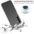 thumbnail image 6 of Slim case for Galaxy A14 5G Case, Liquid Silicone Case for Samsung Galaxy A14 5G 2023 (6.6 inch) Shockproof Protective Soft Silicone Rubber, Black, 6 of 6