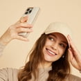 thumbnail image 2 of Funda tipo cartera CUSTYPE para iPhone 16 Pro Max con tarjetero, color beige, 2 of 9
