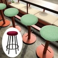 thumbnail image 5 of 4Pack Bar Stool Covers Round, 12-14" Elastic Stool Seat Slipcover, Red, 5 of 6