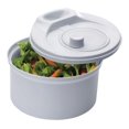 thumbnail image 3 of Frontier Natural Products 215022 Deluxe Flow-Thru Salad Spinner - 9 x 6.5 in. White, 3 of 3