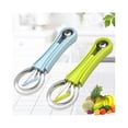 thumbnail image 4 of Melon Ball Shovel 2 Pack 4 In 1 Stainless Steel Watermelon Slicer Fruit Carving Tool Set, 4 of 4
