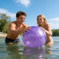 thumbnail image 1 of CaiYueKe 9 Inch PVC Inflatable Colorful Beach Ball Summer Pool Party Outdoor Water Fun Game Toy for Adults Swimming Pool Beach Lake Marble Pattern Design Portable Durable Lightweight, 1 of 7