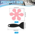 thumbnail image 2 of Uxcell Bathtub Non Slip Stickers Safety Shower Floor Anti Slip Stickers with Adhesive Decals Scraper for Bath Tub Shower Pink, 2 of 7