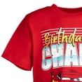 thumbnail image 6 of Disney Cars Toddler Boys' Short Sleeve Birthday T-Shirt McQueen Mater Red, 6 of 8