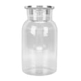 thumbnail image 1 of Con Jarra De Agua Acrílica Transparente De 1500 Ml Con Asa De Tapa Jarra De Té Helado Jarra Para Bebidas Para Jugo Bebidas Caseras Resistente Al Calor Fácil De Limpiar, 1 of 7