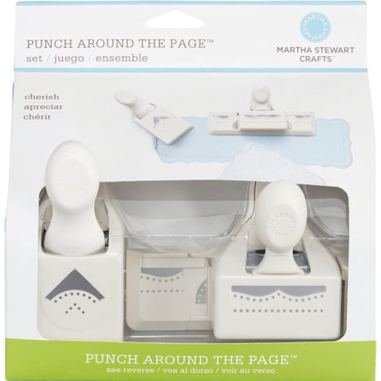 マーサスチュワート  パンチ4点セット Martha Stewart Crafts Punch Around The Page, Cherish Punch Set