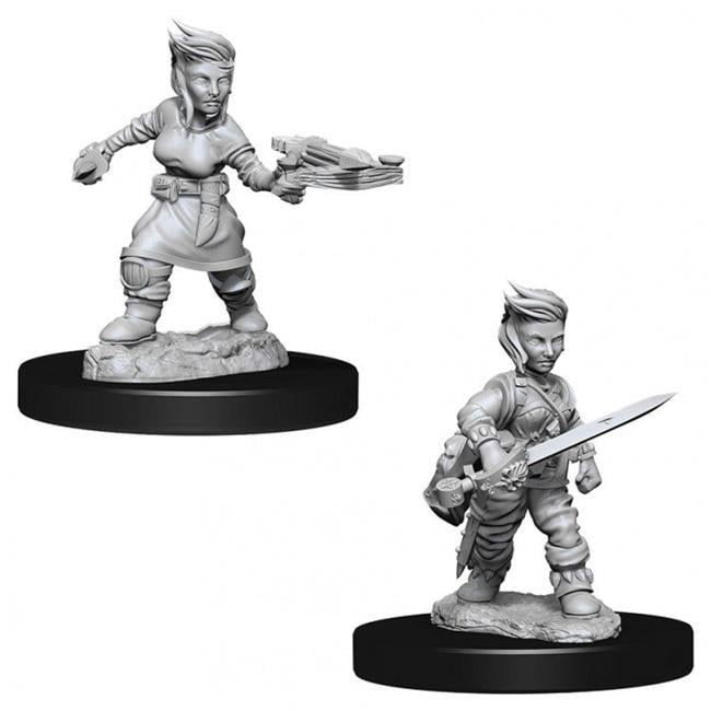 WizKids WZK73695 Pathfinder Battles Deep Cuts Female Halfling Rogue W8 ...