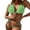 Green, variant on MIXUE Swim Suits for Women Solid Color 2 Piece Tie Fuzzy Triangle Thong Bikini Sets for Women Pool Party Swimwears Holiday Wear,Brown,L
