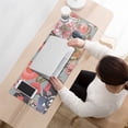 thumbnail image 3 of Long Mouse Pads for Desk,Pioneer Flower Floral Print Pattern Desk Mats on Top Of Desks, Desk Mouse Pad Extra Large with 3mm Non-Slip Base and Stitched Edge for Gaming,Office,Work,Home 31.5"x11.8", 3 of 6