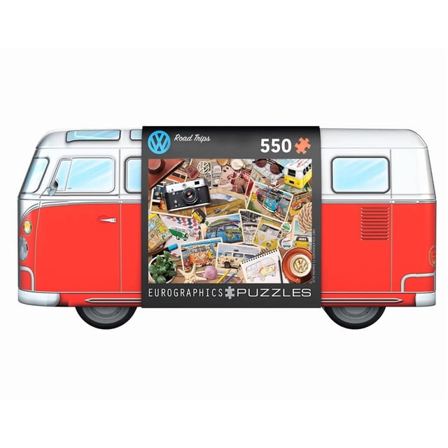 Puzzle EuroGraphics VW Wave Hopper de 550 piezas con póster