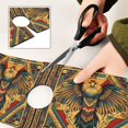 thumbnail image 6 of Yayeee Faucet Mat for Kitchen Sink 14.7" Diatomite Long Splash Guard Pad, Retro Abstract Eagle, 2 Pack, 6 of 7