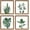Brown, variant on Framed Botanical Bathroom Wall Art Decor, 10x10 Inch 4 Pack Acrylic Sage Green Prints Set, for Spa & Farmhouse Decor for Bath, Restroom, Bedroom, Office Decoration (Walnut)