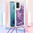 thumbnail image 2 of Funda FOXDOCK para Motorola Moto G 5G 2024 con Cuerda Ajustable, Brillo Líquido, Protección Antigolpes y Lente – Ideal para Regalo, 2 of 6
