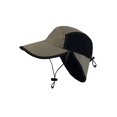 thumbnail image 1 of SUN HAT TASLON UV CAP W/FLAP, Olive, 1 of 1