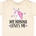 thumbnail image 4 of Inktastic My Nonna Loves Me Unicorn Girls Baby Bodysuit, 4 of 5