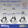 thumbnail image 2 of Ultimaxx Folding Heavy Duty Cart with Bungee Cord, 2 of 7