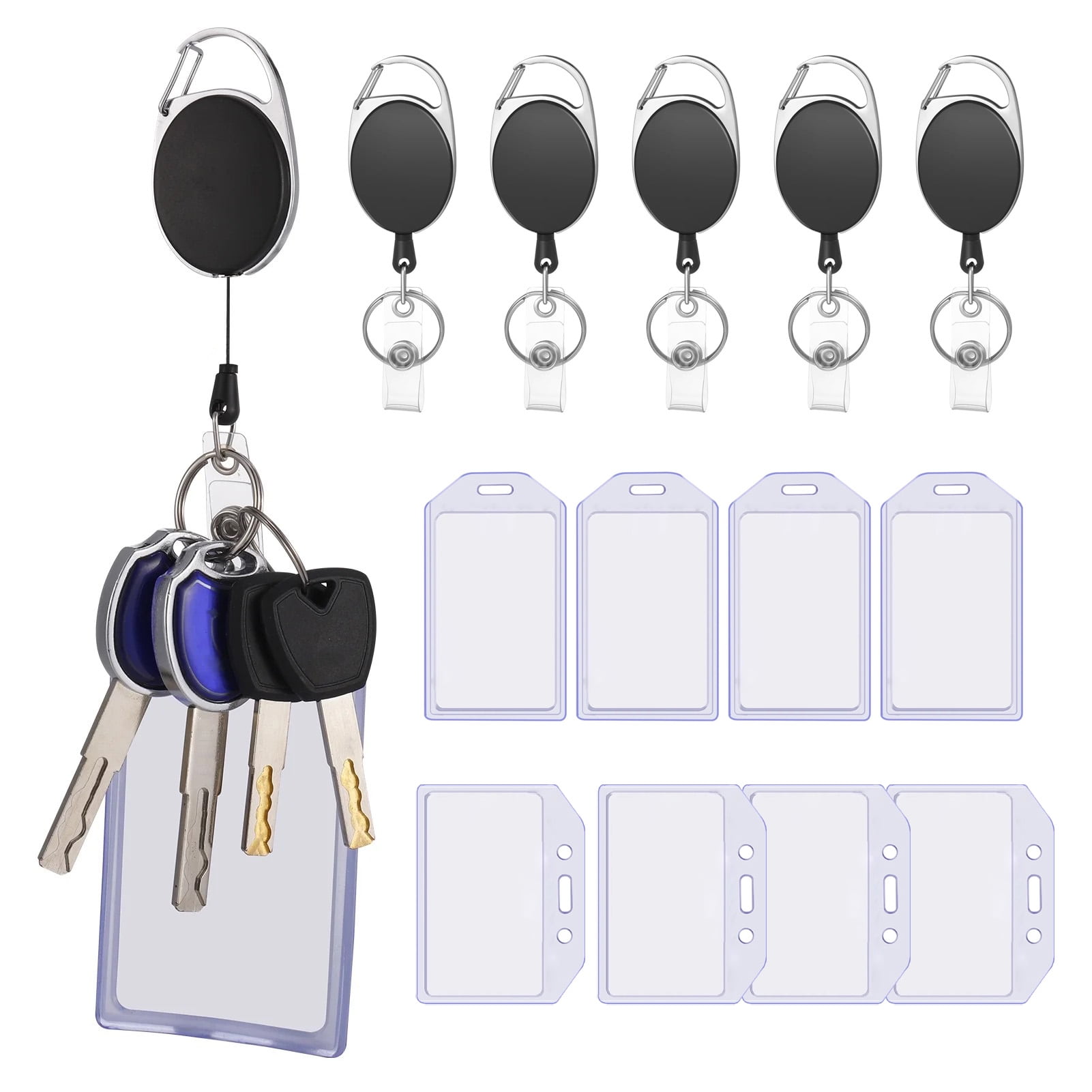 4x5 card sleeves 4x5 Badge Holder - USA Made main image 0