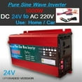 thumbnail image 2 of Pure Sine Wave Inverter DC 12v/24v 1000W 1600W 2000W 3000W Portable Power Bank Converter Solar Inverter ,Wide Usage, 2 of 7