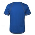 thumbnail image 4 of Kcolen Mens Big And Tall T Shirts Funny Men's V Neck Buckle Detail Casual Sport Short Sleeve Tee Top for Summer Comfort, 4 of 9