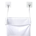 thumbnail image 4 of Punch-free Wall-mounted Dirty Laundry Basket Household Laundry Basket Transparent Clothes Storage Baskets, 4 of 8