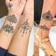 thumbnail image 5 of 30 hojas de tatuajes temporales para mujeres y niñas, kit de tatuajes falsos para adultos, tatuajes falsos para fiestas., 5 of 6