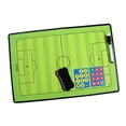 thumbnail image 1 of Tableros de entrenamiento de baloncesto, juego de estrategia de tableros de entrenamiento de fútbol, útil Fútbol medio doblado, 1 of 8