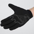 thumbnail image 2 of Guantes de montar en moto de cross con protección de fibra de carbono, nudillos duros, pantalla táctil, guantes de motocicleta para hombre con dedo completo, protección de nudillos premium,, 2 of 5