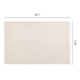 thumbnail image 6 of REGALWOVEN Farmhouse Placemats Set of 4 Cotton and Linen Placemats for Dining Table Decor Washable Kitchen Table Mat Wipe Clean Beige 18.1x11.8inch, 6 of 6