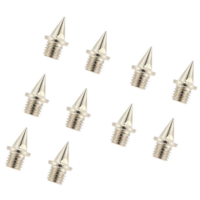 Wosthever 10 piezas de clavos de pista, zapatos piramidales, reemplazos de clavos, pasador de acero inoxidable de 1/4 de longitud para eventos de pista Type3 NO3 Wosthever OD006826-00
