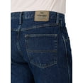 thumbnail image 3 of Wrangler Authentics Men's Classic 5-Pocket Regular Fit Cotton Jean, Dark Rinse, 36W x 28L, 3 of 5
