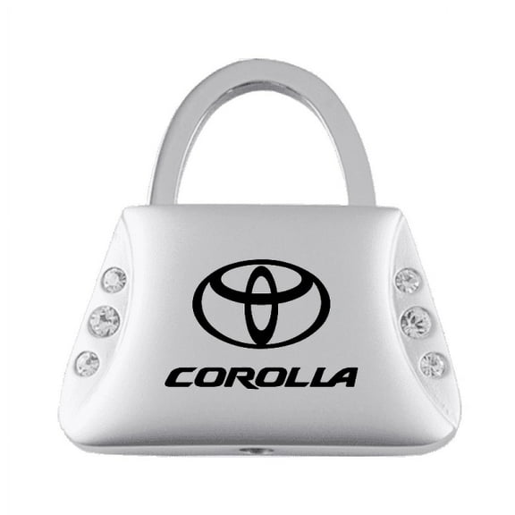 Toyota Corolla Keychain & Keyring - Purse with Bling