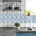 thumbnail image 2 of Geometric Tiles Retrofitted Kitchen Bathroom Dormitory Dining Room Wall Floor Decoration Wall Sticker 1Set, 2 of 7