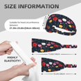 thumbnail image 2 of Yellow Pink Carnations Flowers Headbands for Women Men, Workout Elastic Sweat Band for Yoga Running Cycling Gym Exercise Non Slip Head Bands for Women's Hair, 2 of 5